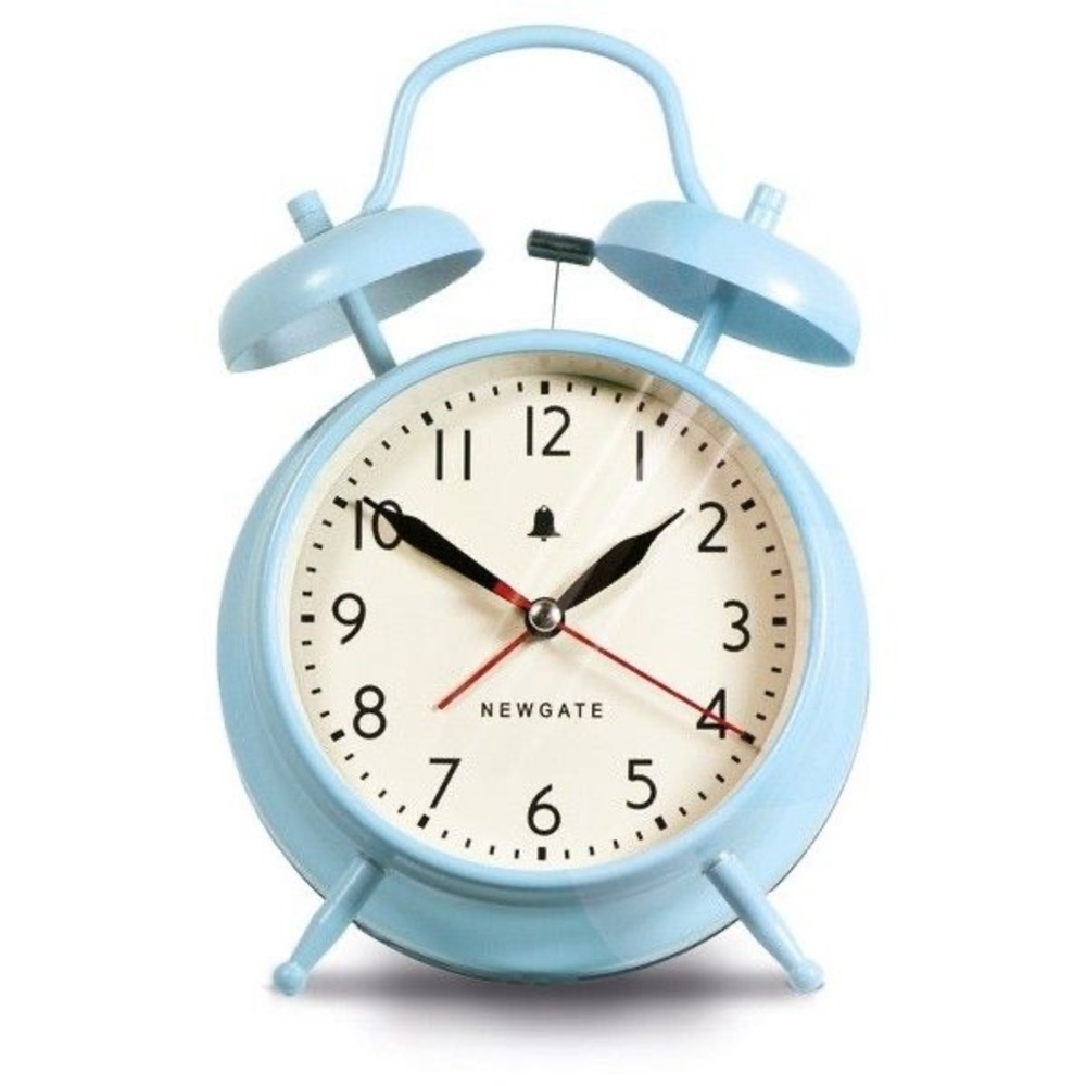 Anthropologie Covent Alarm clock, baby blue